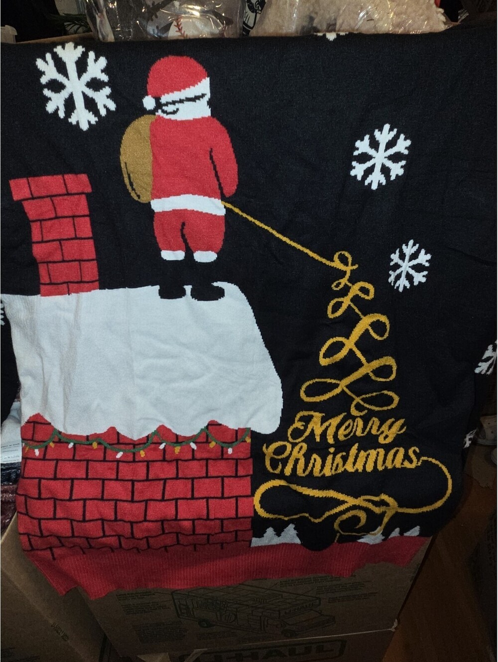Ugly Christmas sweater L